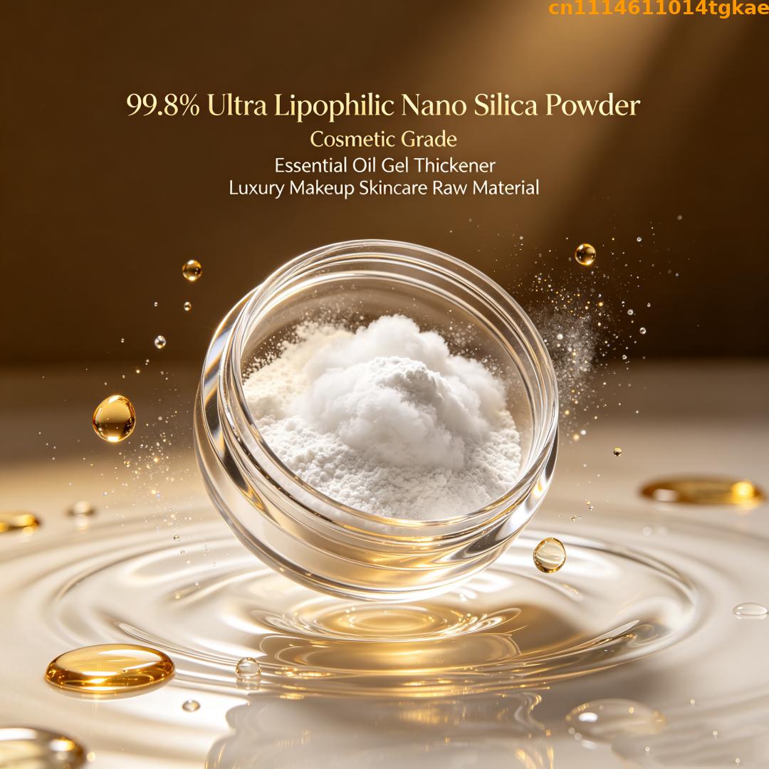 Luxury Skincare Essential - Bubuk Nano Silika Ultra Lipofilik 99,8%,