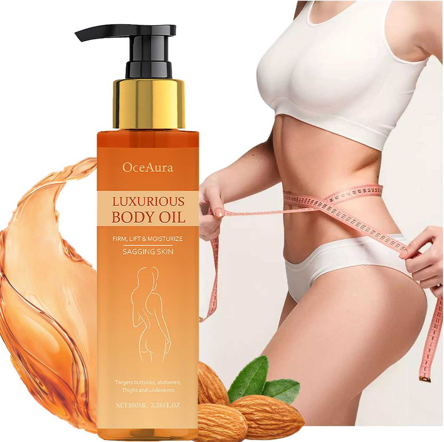 Luxury Skincare Cream - Minyak Tubuh Pengencang & Perawatan Kulit,