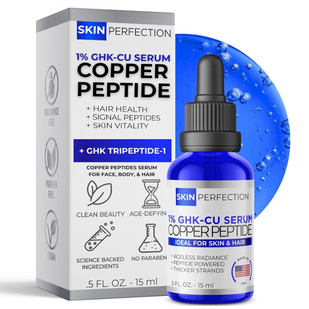 Peptide Complex Serum - Esens Wajah Blue Copper Peptide Mencerahkan