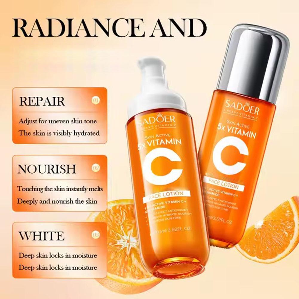 Sadoer 5x Vitamin C Perawatan  - Luxury Skincare Set ulasan dan harga