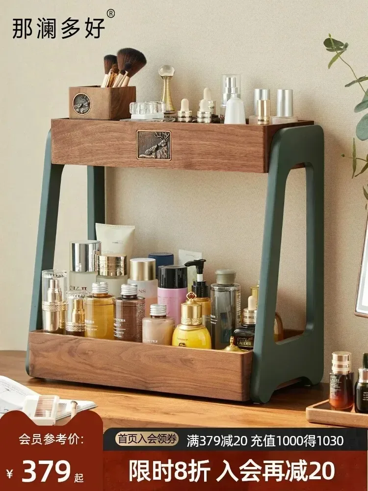 Rak penyimpanan kosmetik dua l - Luxury Skincare Tools ulasan dan harga