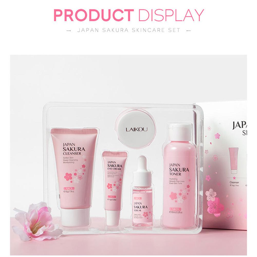 Set Perawatan Kulit Sakura 5/3 - Luxury Skincare Set ulasan dan harga