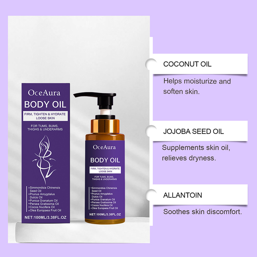 Minyak Tubuh 100ml, Minyak Tub - Luxury Skincare Kit ulasan dan harga