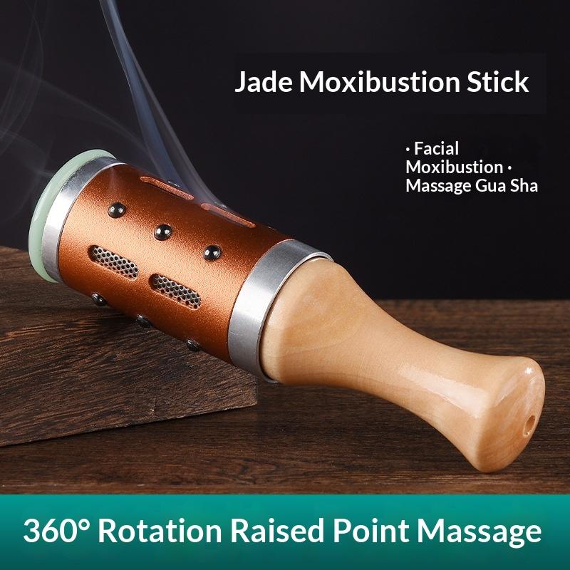1 Set Tongkat Moxibustion Jade - Luxury Skincare Tools ulasan dan harga