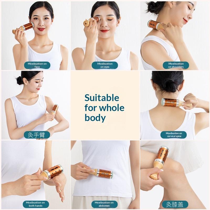 1 Set Tongkat Moxibustion Jade - Luxury Skincare Tools ulasan dan harga