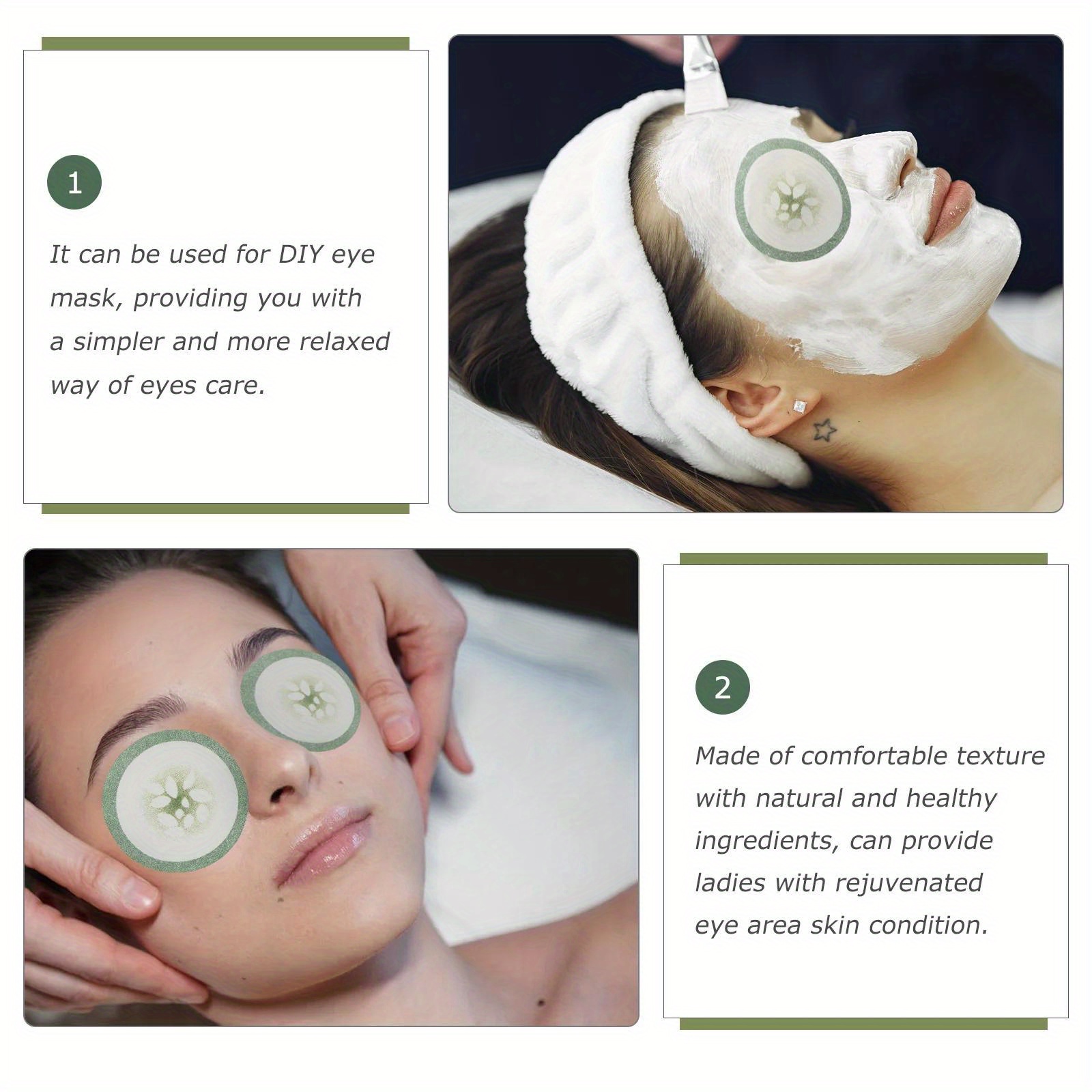 100 Buah Masker Mata Sekali Pa - Luxury Skincare Tools ulasan dan harga