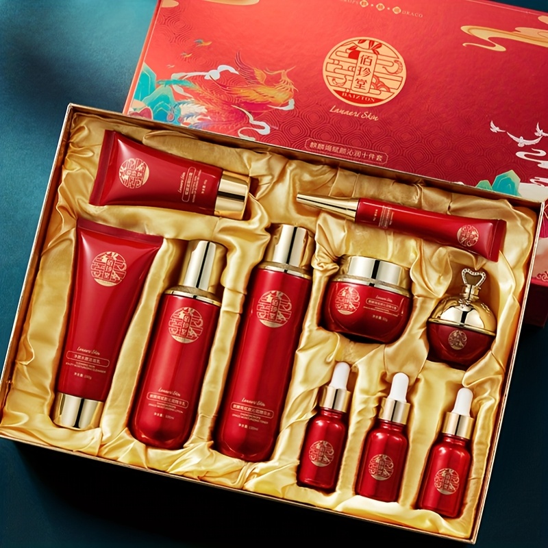 Qilin Jie Fu Yan Qin Run Set P - Luxury Skincare Kit ulasan dan harga
