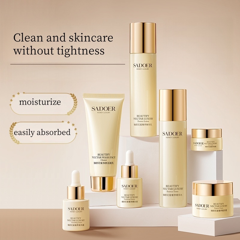 Sadoer Zhenyan Flower Nectar L - Luxury Skincare Set ulasan dan harga