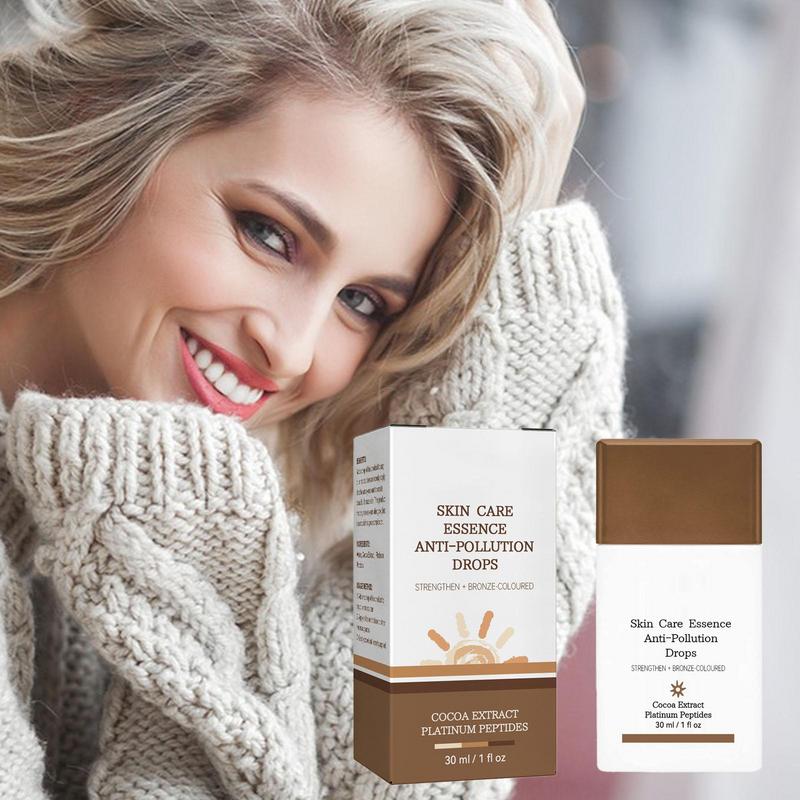 Cairan tetes Bronzer Tan Serum - Peptide Complex Serum ulasan dan harga