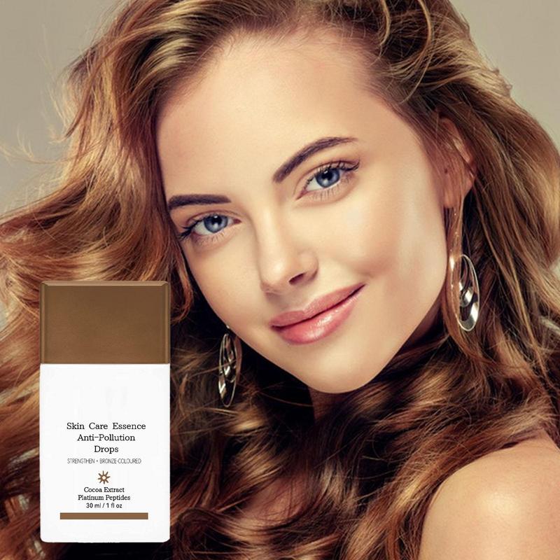Cairan tetes Bronzer Tan Serum - Peptide Complex Serum ulasan dan harga